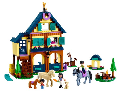 LEGO FRIENDS Лесной центр верховой езды 41683 + ПОДАРОК