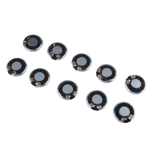 Мини-стереодинамики HiFi 10x8 Ом, 1 Вт, 28 мм