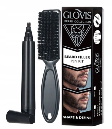 Филлер для утолщения бороды GLOVIS — черный