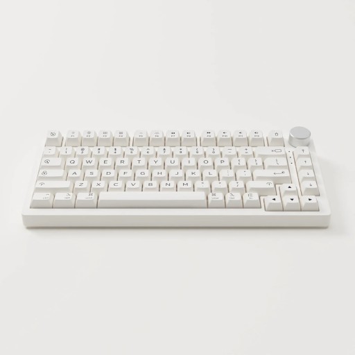 Akko PC75B Plus Air Беспроводная механическая клавиатура Cream Blue Pro