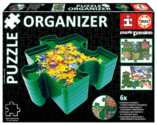 Лотки сортировочные (сортер) Educa Puzzle - 6 шт (196х196 мм)