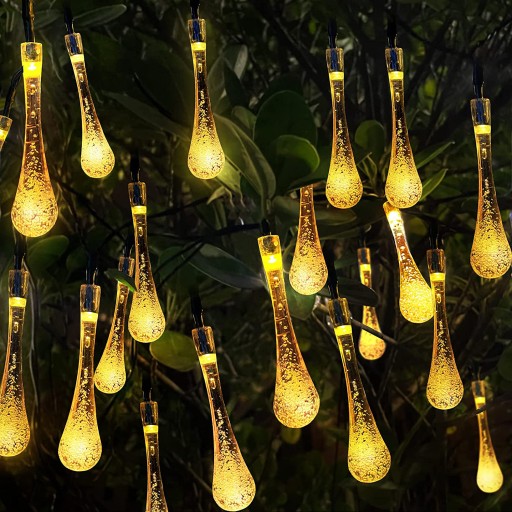 СОЛНЕЧНАЯ САДОВАЯ ГИРЛЕНД-СВЕТИЛЬНИК 40 LED HEAT 6м