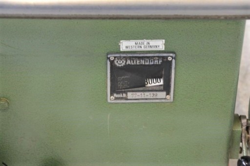 ФОРМАТНАЯ ПИЛА ALTENDORF F45 - 3,2 м - ПОДРЕЗАНИЕ