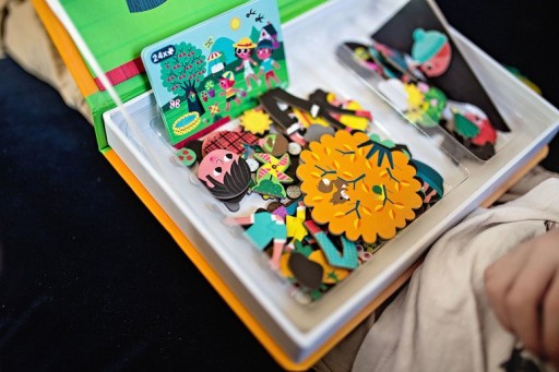 Пазл Magnetic Seasons Magnetibook Janod
