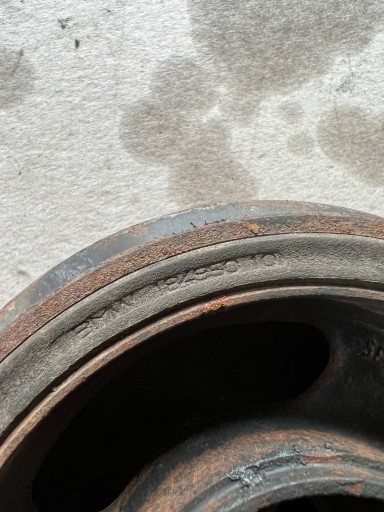 BMW 2.0D B47C20A ШКИВ ВАЛА 18495010