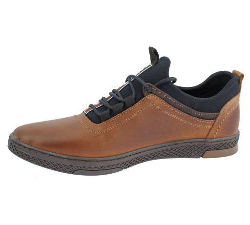 КОЖАНЫЕ ТУФЛИ POLBUT K24 CAMEL 40