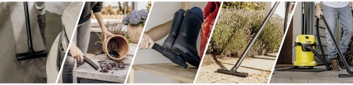 ПРОМЫШЛЕННЫЙ ПЫЛЕСОС KARCHER WD3 БЕЗМЕШКА НОВАЯ МОДЕЛЬ ДЛЯ МАСТЕРСКОЙ + МЕШКИ