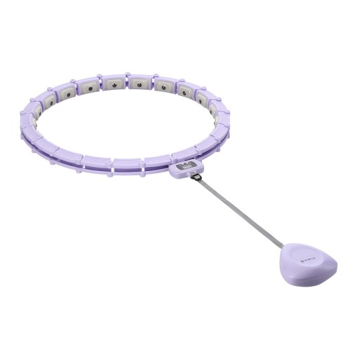 HULA HOP VIOLET Z MAGNESAMI I OBCIĄŻNIKIEM + LICZNIK HMS HHM14