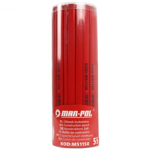Карандаш строительный Mar-Pol M51150 55 шт.