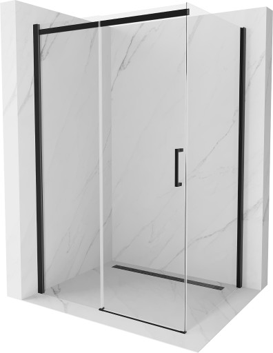 MEXEN OMEGA ДУШЕВАЯ КАБИНА 150 x 100 см ЧЕРНАЯ