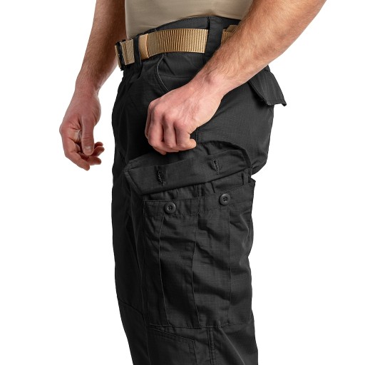 Texar WZ10 Ripstop Black XL Длинные брюки в стиле милитари