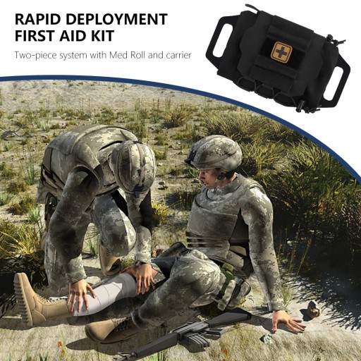 Tactical Military Pouch MOLLE Rapid Deployment First-aid Kit Survival
