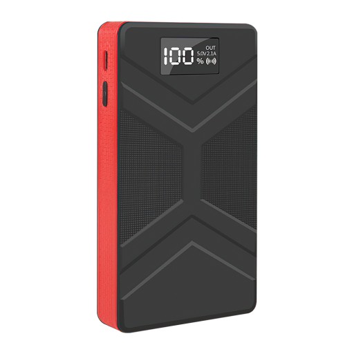 JUMP STARTER BOOSTER POWERBANK СО СВЕТОДИОДНЫМ ФОНАРЕМ + ЗАЖИМЫ 6000 мАч USB 3В1