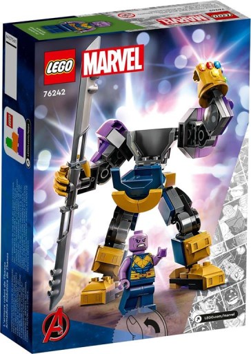 LEGO SUPER HEROES 76242 МЕХАНИЧЕСКАЯ БРОНЯ ТАНОСА