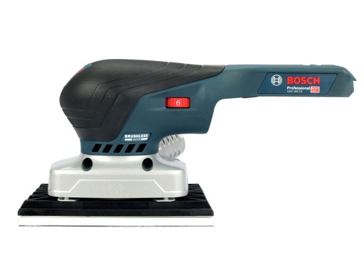 ВИБРАЦИОННАЯ ШЛИФОВАЛЬНАЯ МАШИНА GSS 18V-13 BOSCH L-BOXX корпус + АКСЕССУАРЫ