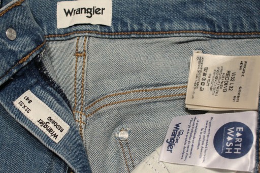 WRANGLER REDDING зеленые стальные брюки W30 L32 свободные