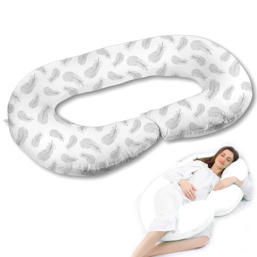 БОЛЬШАЯ ПОДУШКА ДЛЯ БЕРЕМЕННЫХ, ДЛЯ МАТЕРИАЛОВ C LARGE W19
