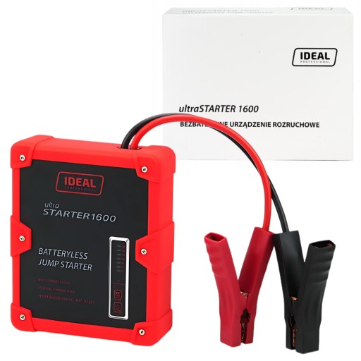 Urządzenie rozruchowe STARTER 1600 ideal bezbateryjny powerbank booster