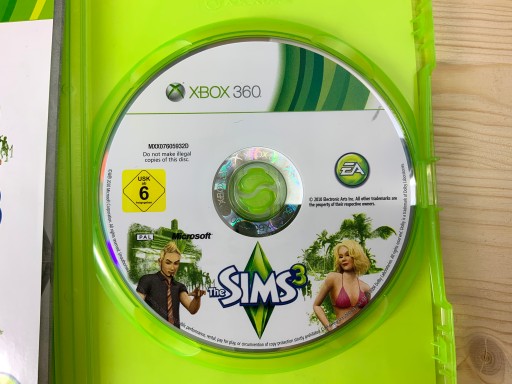 THE SIMS 3 Perfect Disc - полный комплект Z PL XBOX 360