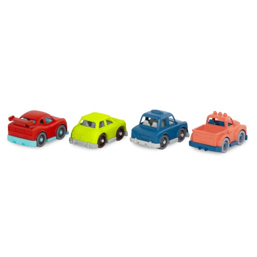 Набор из 4 МАЛЕНЬКИХ МАШИНОК - 4 Mini Riders B.Toys