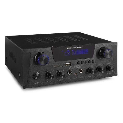 AV430A Усилитель караоке Fenton 2x300 Вт USB FM BT