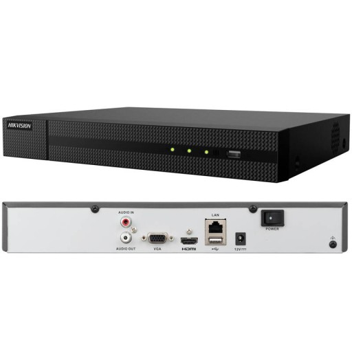 Hikvision 4K 16-канальный IP-рекордер, диск 4 ТБ