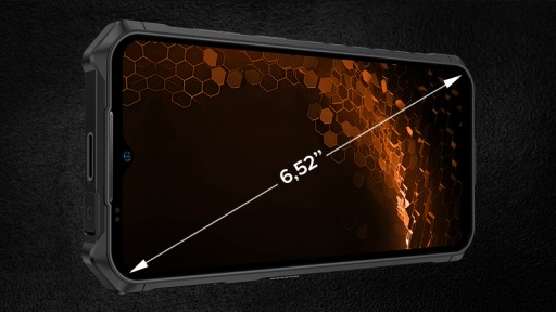 HAMMER IRON V Оранжевый комплект + гибридное стекло, ночное видение IP68, прочное