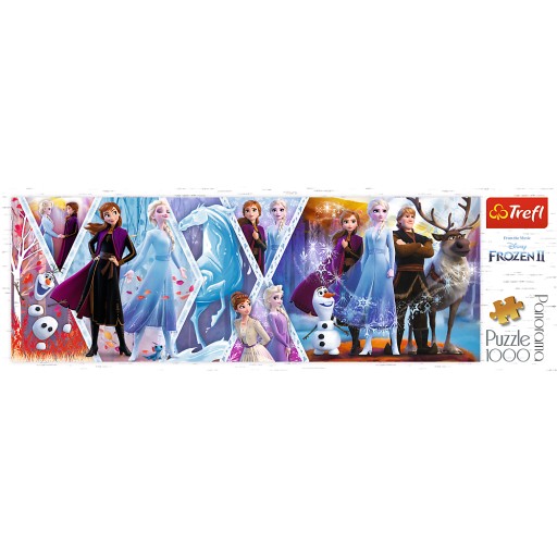 ПАЗЛ 1000 ПАНОРАМА ПАЗЗЛ FROZEN FROZEN АННА ЭЛЬЗА ОЛАФ 12+ КЛУБЫ