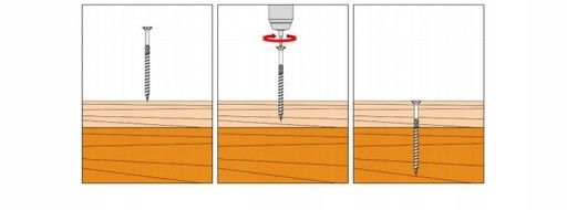 WKRĘTY CIESIELSKIE DO DREWNA 6x180 TORX 100 szt