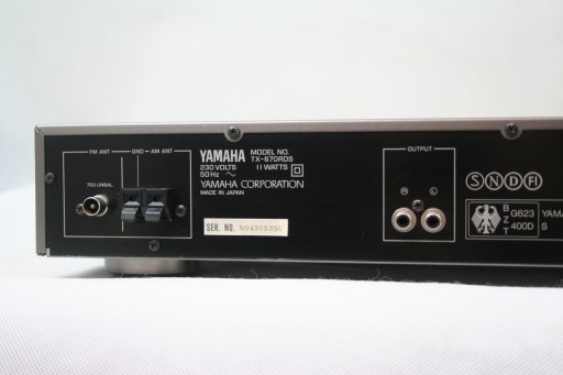 Тюнер YAMAHA TX-670RDS