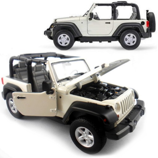 МОДЕЛЬ JEEP WRANGLER РУБИКОН МЕТАЛЛ ВЕЛЛИ 1:24