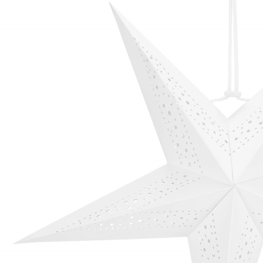 DUŻA WISZĄCA GWIAZDA PAPIEROWA 3D 60cm ŚWIĄTECZNA