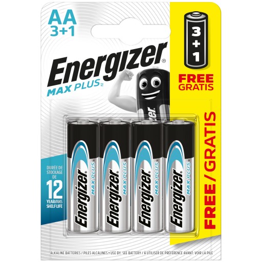 4 батарейки ENERGIZER Max Plus LR6 AA R6 EP91 1,5 В