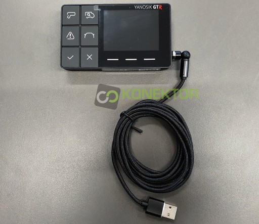 УГЛОВОЙ РАЗЪЕМ Кабель MICRO USB 200см YANOSIK GTR GTS
