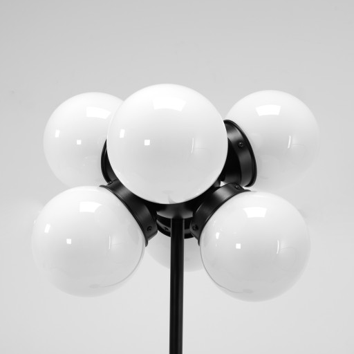 LAMPA STOJĄCA PODŁOGOWA BLACK LOFT CZARNA