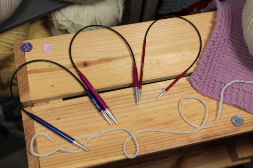 металлические проволоки на веревке 25 5,00 KNITPRO ZING