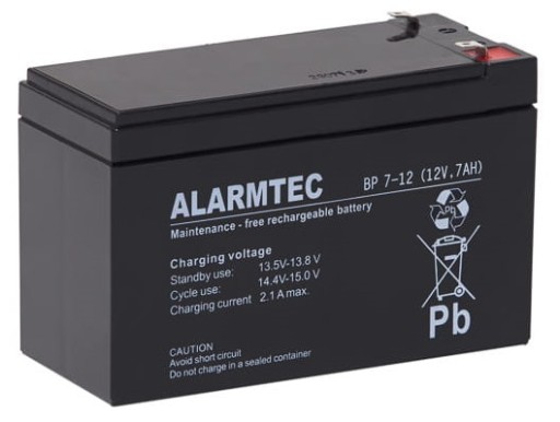 Аккумулятор ALARMTEC 12В 7Ач для ТЕЛЕФОННОЙ ПАНЕЛИ (набор из 4 шт.)