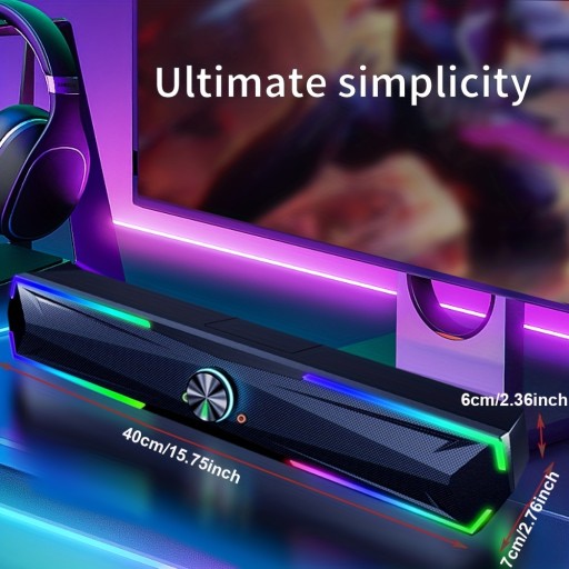 Новый сабвуфер Hi-Fi Stereo 4D Surround со светодиодной ароматической подсветкой