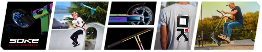 Трюковый самокат SOKE XTR STREET ABEC-9 T-BAR