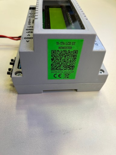 ЛЕСТНИЧНЫЙ КОНТРОЛЛЕР Светодиодное освещение лестницы 11-17k LCD ST (до 17 ступенек)