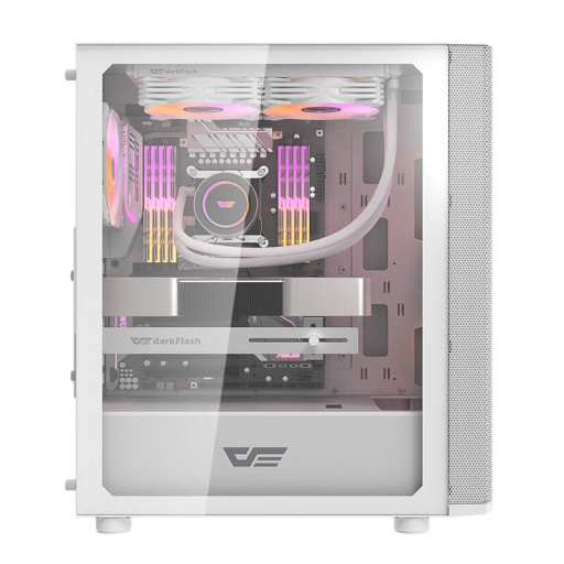 DarkFlash DK360 Obudowa Komputerowa Atx Midi Tower Argb Usb 3.0 Wentylatory