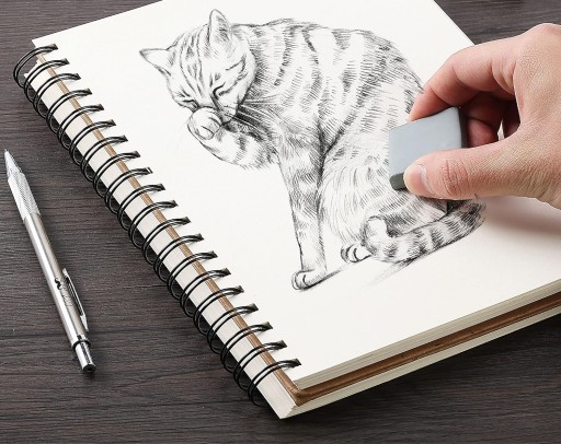 МЯГКИЙ КАРАНДАШ ДЛЯ ЭСКИЗОВ B HB НАБОР SKETCHBOOK ЛАСТИК KOH AND NOOR