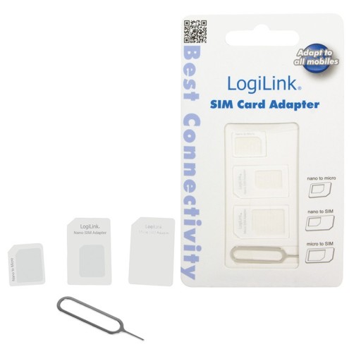 LogiLink AA0047 adapter kart pamięci flash/SIM SIM card adapter