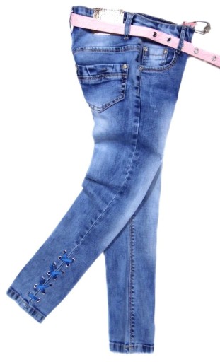 spodnie dziewczęce blue jeans 5230 ARLETTA 16Y mięciutkie