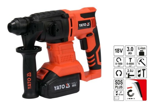 Футляр для ударной дрели YATO SDS+ 3AH YT-82770