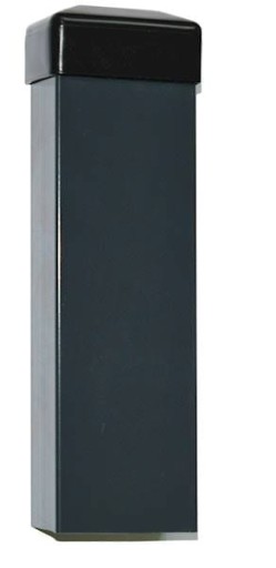Столб для забора 60x40x2000 ГРАФИТ