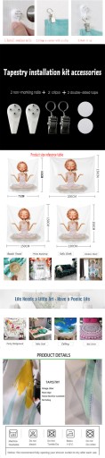 230*180 см гобелен Ботанический цветок фазы луны k
