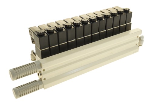 Wyspa 12 zaworowa AIRTAC Seria 100 5/2 - 1/8 - 12 V - 24V - 230 V