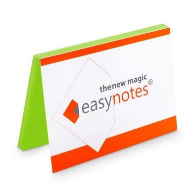 Блокнот электростатический 100х70 мм EasyNotes зеленый