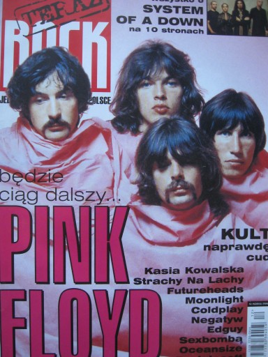 TERAZ ROCK Kult, Ковальска, Coldplay, PINK FLOYD, Negatyw - 12/2005